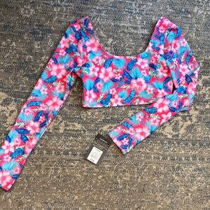 ART CLASS long-sleeve swim top